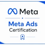 Meta Ads Certificate awarded to a Freelance Digital Marketer in Bahrain for successfully completing professional Meta advertising training.
